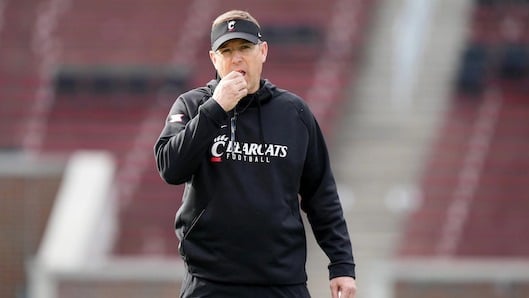 Cincinnati head coach Scott Satterfield
