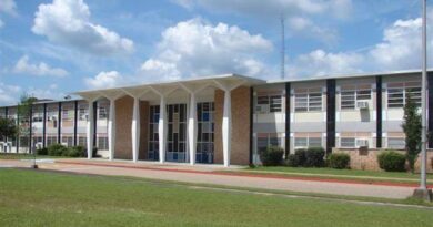 Former John S. Shaw High School in Mobile, AL