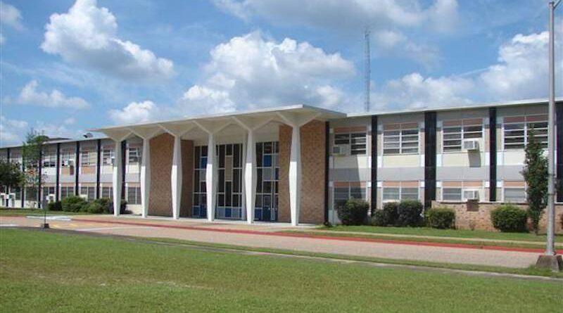Former John S. Shaw High School in Mobile, AL