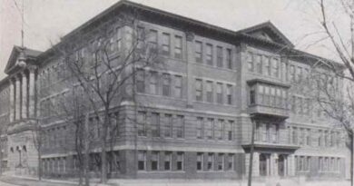 Former Stephen Decatur High School in Decatur, IL
