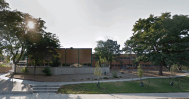 Former Roy J. Wasson High School in Colorado Springs, CO