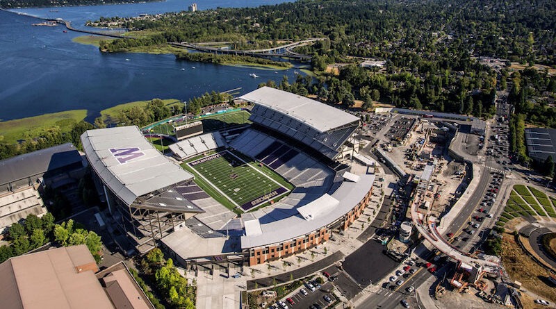 Husky Stadium at the University of Washington