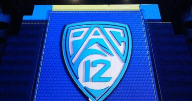 Pac-12 Conference logo on a banner