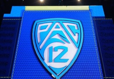 Pac-12 Conference logo on a banner