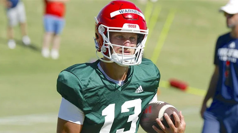 Fresno State quarterback EJ Warner