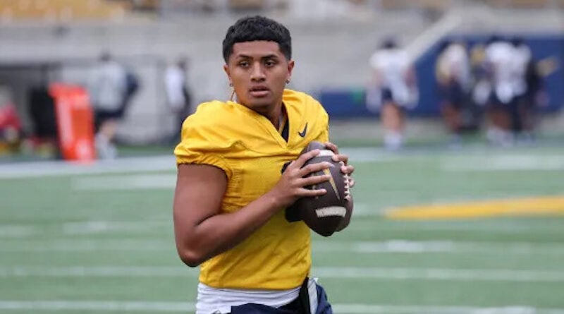 California quarterback Jaron Keawe-Sagapolutele