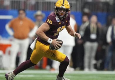 Arizona State quarterback Sam Leavitt