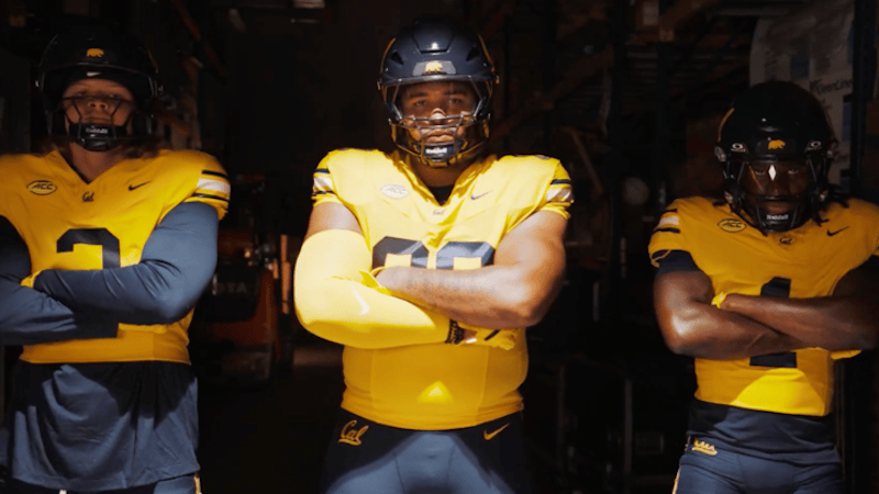Cal football jerseys