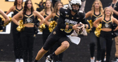 Colorado QB Ryan Staub vs Delaware 2025