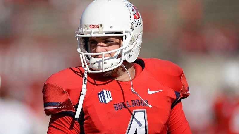 Former Fresno State quarterback Derek Carr