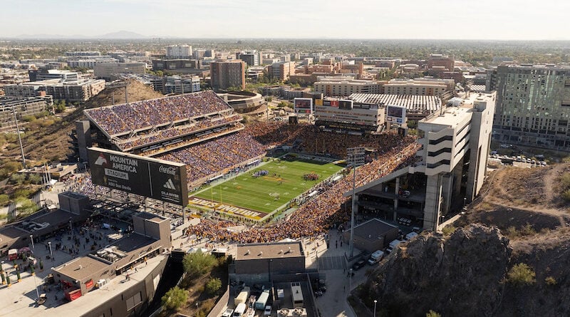 Mountain America Stadium in Tempe, AZ