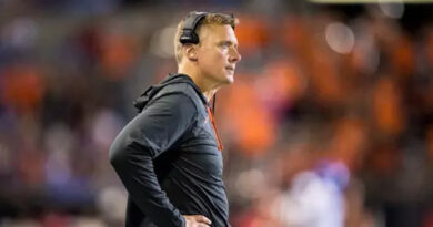 Oregon State head coach Trent Bray