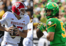 Indiana QB Fernando Mendoza and Oregon QB Dante Moore