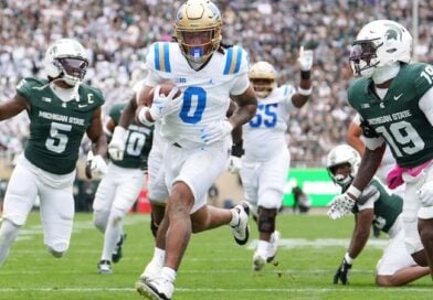 UCLA RB Jalen Berger vs Michigan State in 2025
