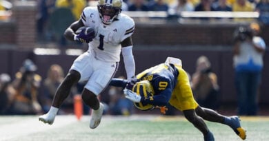 Week 9 Big Ten Previews: Season on line for Huskies, Illini Jonah Coleman
