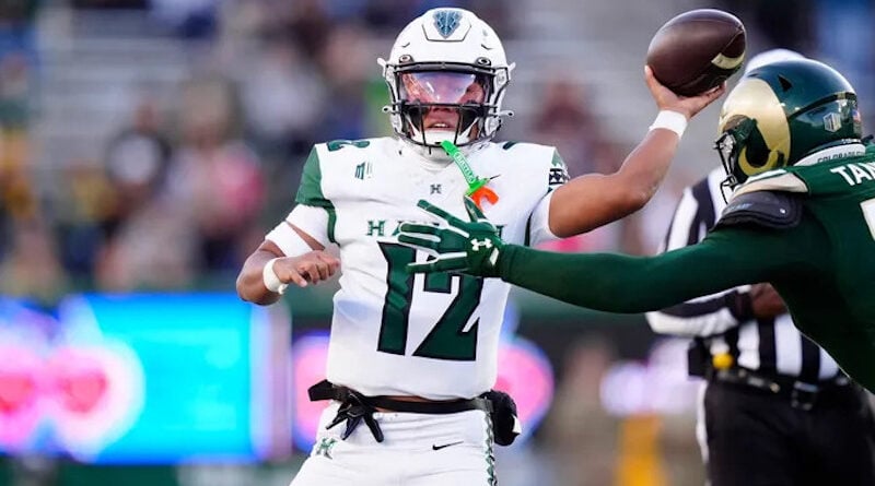 Week 10 MW Previews: Bowl Hopes on Line for SJSU vs. UH Micah Alejado