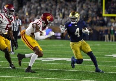 USC at Notre Dame football in 2025