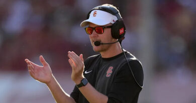 USC football head coach Lincoln Riley