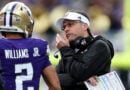 McLaughlin: Washington Once Again Snubbed by AP Voters Washington Huskies football head coach Jedd Fisch and QB Demond Williams Jr.
