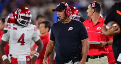 Utah football head coach Kyle Whittingham