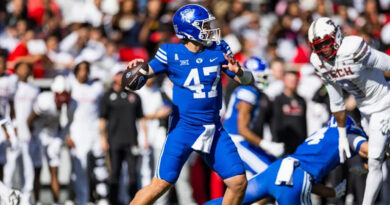 BYU football vs Texas Tech in 2025