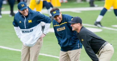 Jedd Fisch at Michigan under Jim Harbaugh
