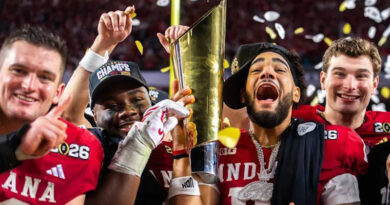 Indiana after winning national championship