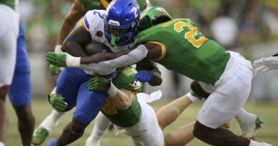 Boise State vs. Oregon in Eugene in 2024