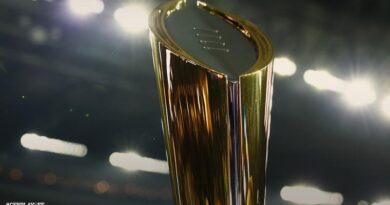 College Football National Title Trophy