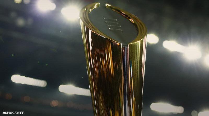 College Football National Title Trophy