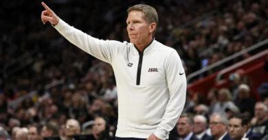 Gonzaga men's basketball coach Mark Few