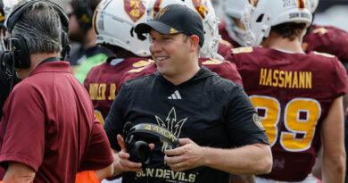 Arizona State football head coach Kenny Dillingham