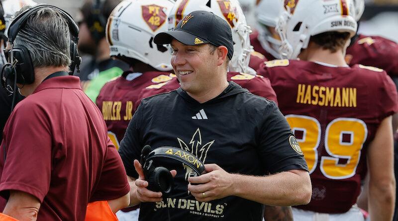 Arizona State football head coach Kenny Dillingham