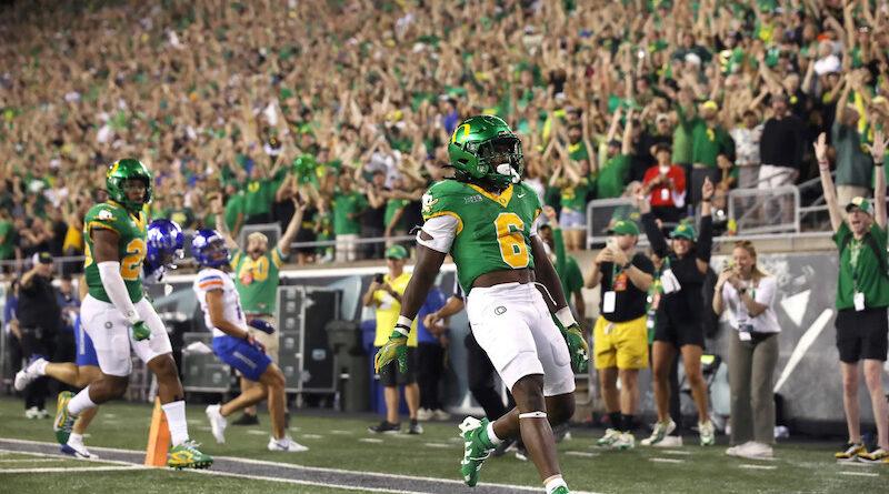 Oregon football vs Boise State