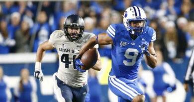 BYU football vs Utah State
