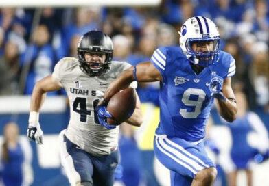 BYU Football Wins vs. Top Programs in West BYU football vs Utah State