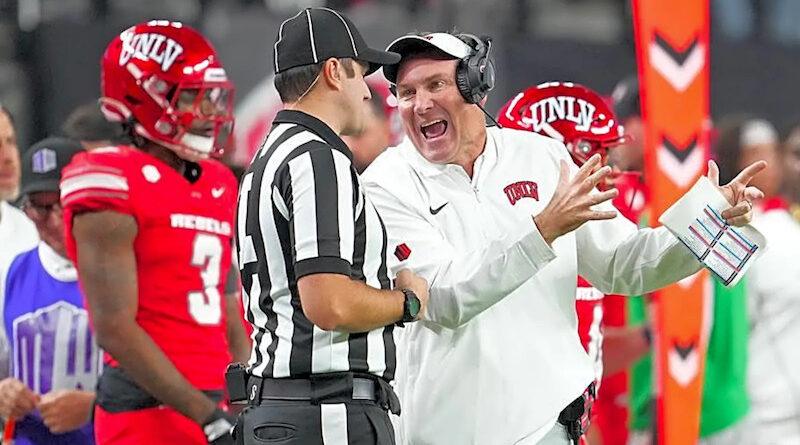 UNLV football head coach Dan Mullen