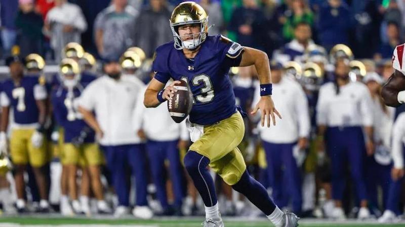 Notre Dame QB CJ Carr