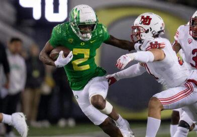 Oregon vs Utah football
