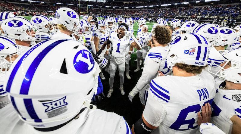 Winning % as Home Underdog over Last 15 Years in West BYU football 2025 Big 12 Title game