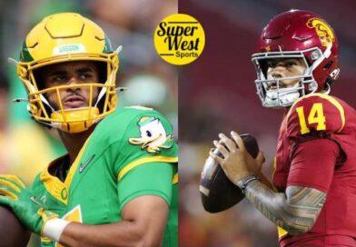 2026 Preseason Composite Top 25 College Football Rankings Oregon's Dante Moore and USC's Jayden Maiava