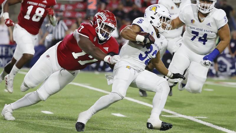 San Jose State Football Record vs. Top Programs in West