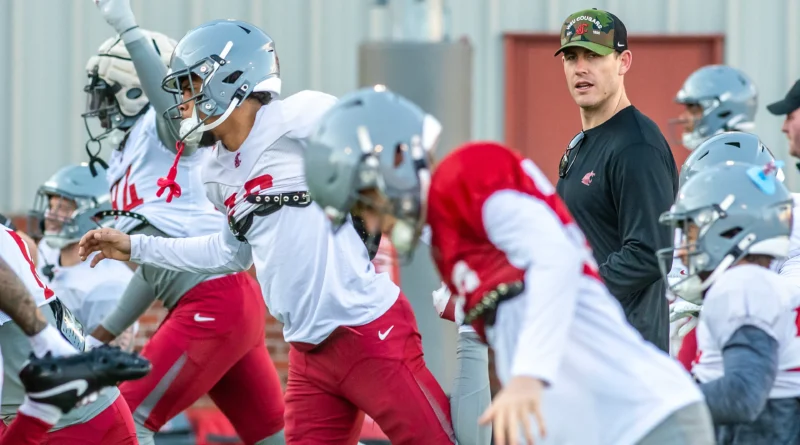 Kirby Moore and WSU spring practice